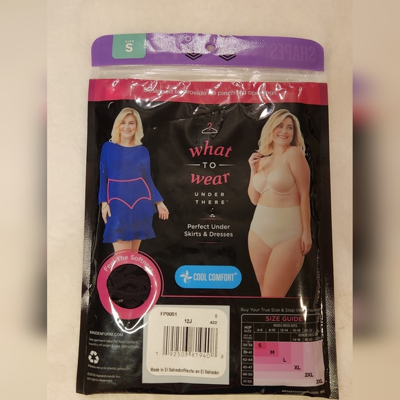 Maidenform Flexees Shaper Brief Black Lace Firm Cool Comfort Size Small New - Picture 8 of 10